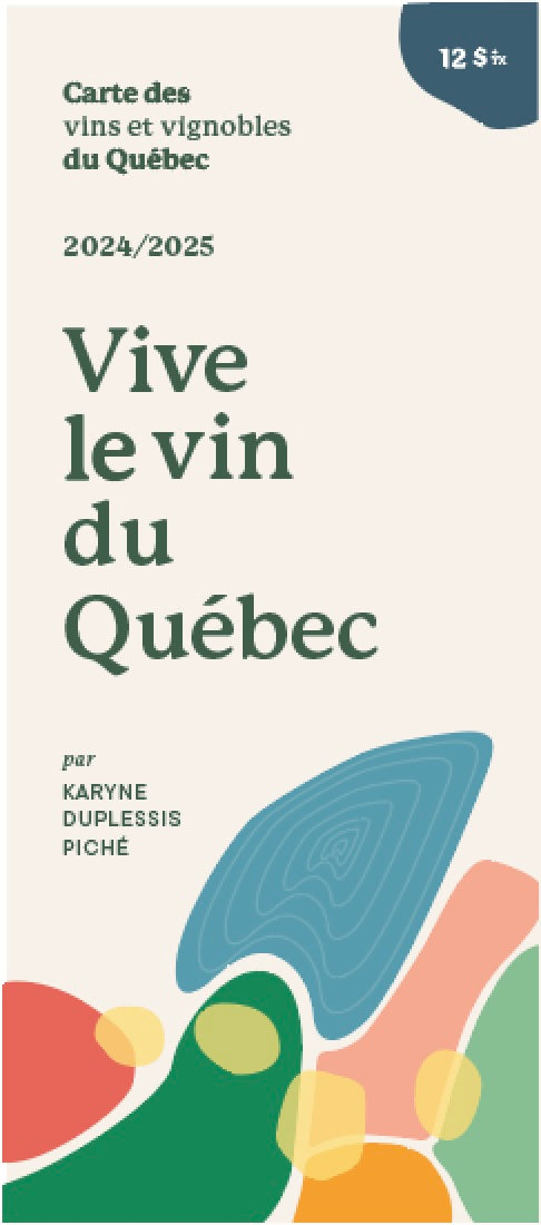 PRÉ-VENTE- Carte Vive le vin du Québec - nouvelle édition 2024-2025