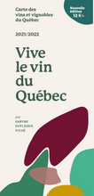 Charger l&#39;image dans la galerie, Carte des vins et vignobles du Québec 2021-2022
